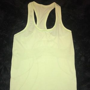 Neon yellow Lululemon